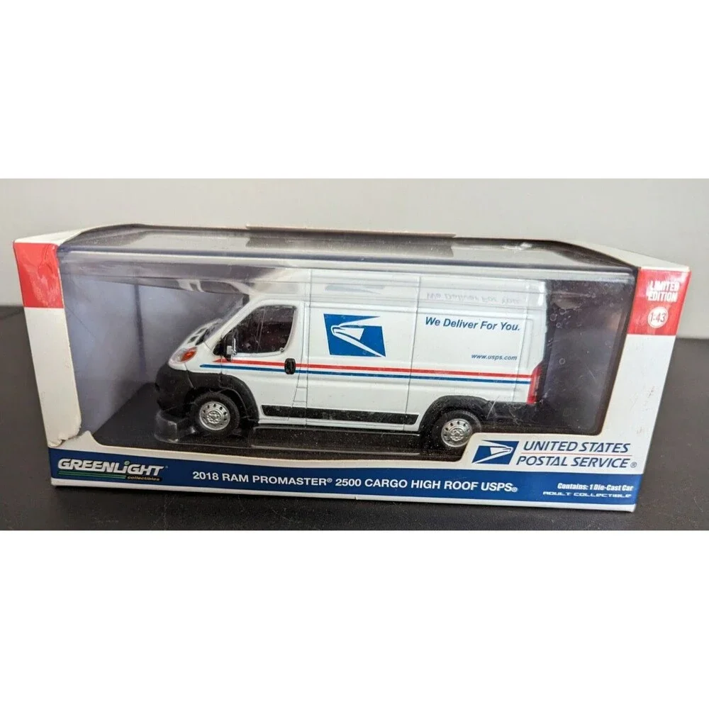 Greenlight 86154 1: 43 2018 Ram Promaster 2500 Cargo High Roof NIB